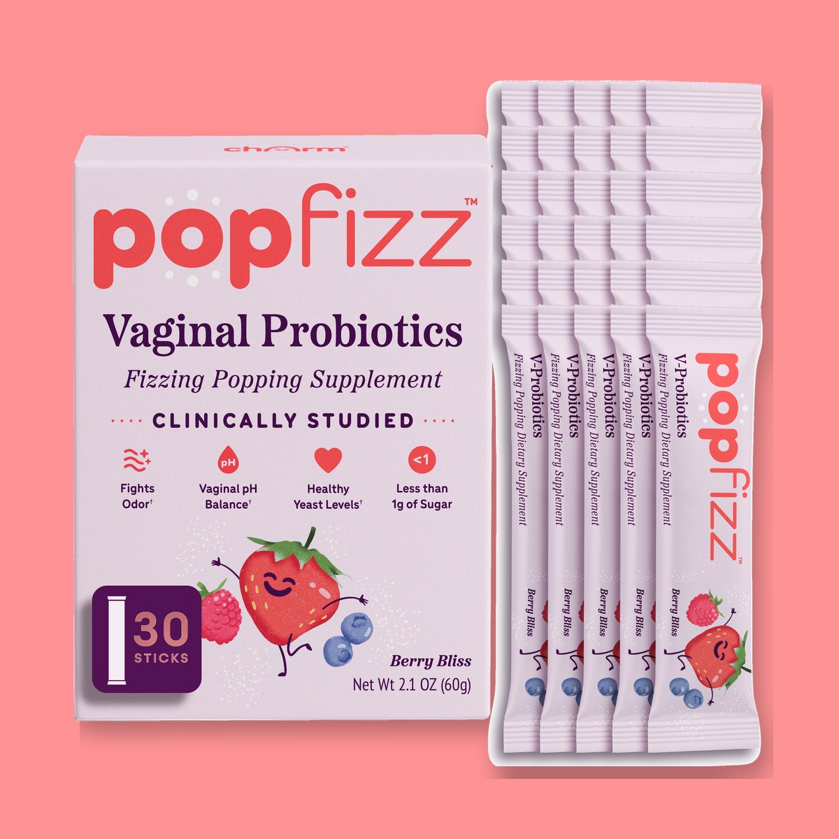 PopFizz Mild — 1 box · 30 sticks